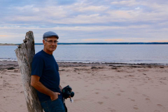 Doug at New London Harbour