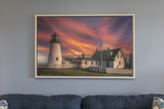 Sunset at Pemaquid Lighthouse