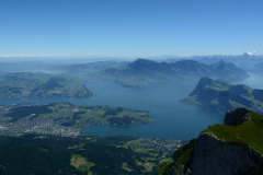 Lake Lucerne from Mount Pilatus