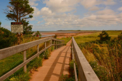 Boardwalk at Cabot Beach Provincial Park, PEI