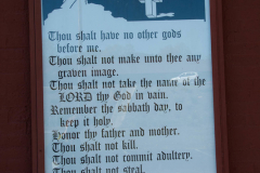 Wall sign on "No Name Deli and Restaurant"