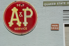 Wall sign on "No Name Deli and Restaurant"
