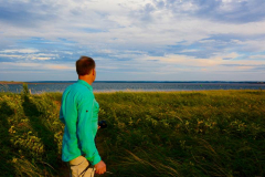 Doug at New London Bay